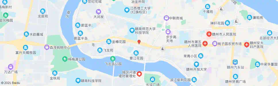 赣州红环路口_公交站地图_赣州公交_妙搜公交查询2025
