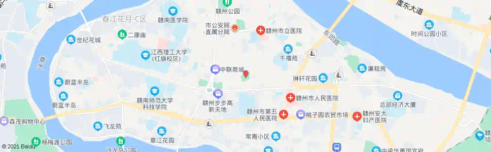 赣州儿童公园_公交站地图_赣州公交_妙搜公交查询2025
