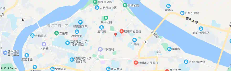 赣州赣州四中_公交站地图_赣州公交_妙搜公交查询2025
