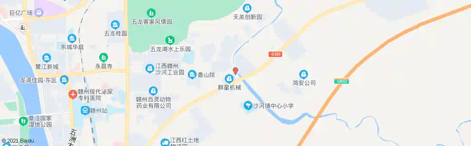 赣州323国道路口_公交站地图_赣州公交_妙搜公交查询2025