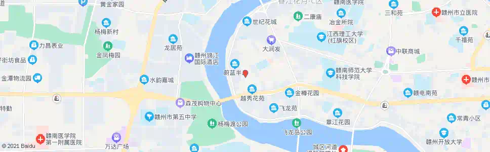 赣州高琰路南_公交站地图_赣州公交_妙搜公交查询2025