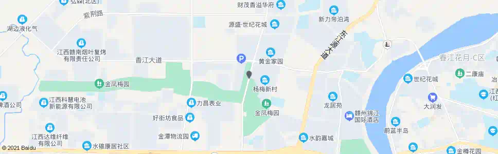 赣州杨梅新村_公交站地图_赣州公交_妙搜公交查询2025