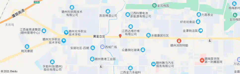 赣州章贡王路口_公交站地图_赣州公交_妙搜公交查询2025