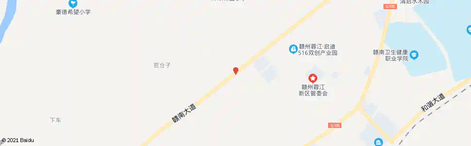 赣州宋塘村_公交站地图_赣州公交_妙搜公交查询2025