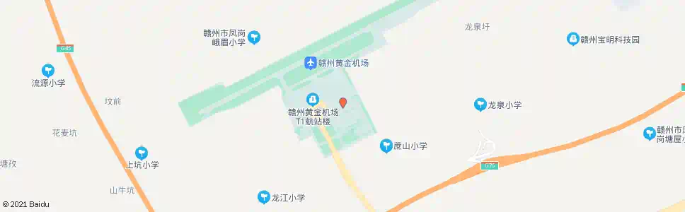 赣州黄金大道南_公交站地图_赣州公交_妙搜公交查询2025