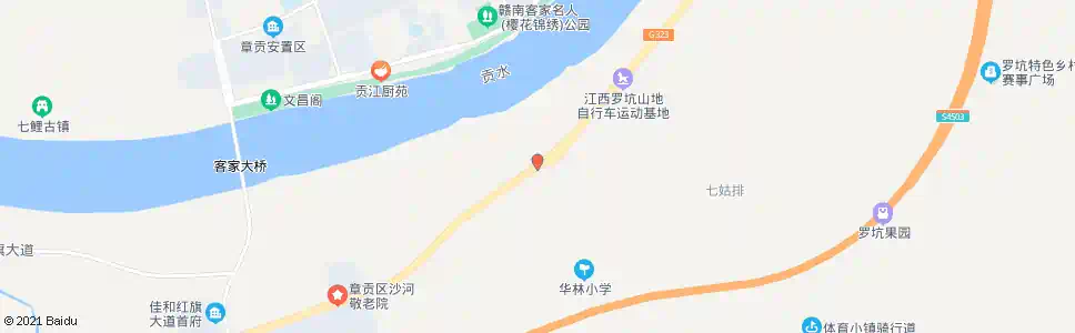 赣州东方红水泥_公交站地图_赣州公交_妙搜公交查询2025