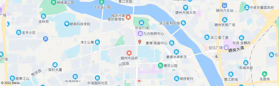 赣州行政服务中心_公交站地图_赣州公交_妙搜公交查询2025