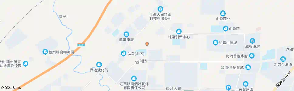 赣州工业一路北_公交站地图_赣州公交_妙搜公交查询2025