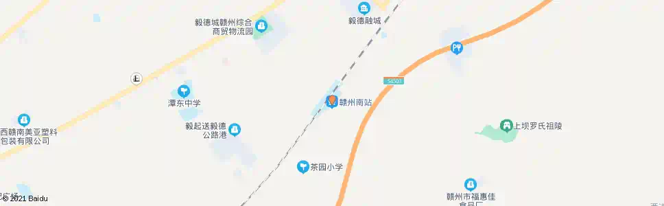 赣州滩儿上路南_公交站地图_赣州公交_妙搜公交查询2025