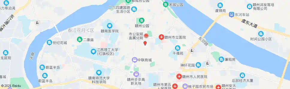 赣州赣南宾馆_公交站地图_赣州公交_妙搜公交查询2025