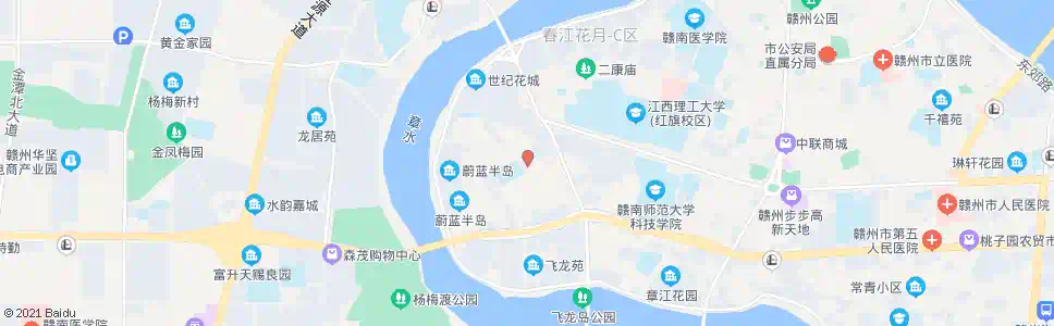 赣州市皮肤病医院_公交站地图_赣州公交_妙搜公交查询2025