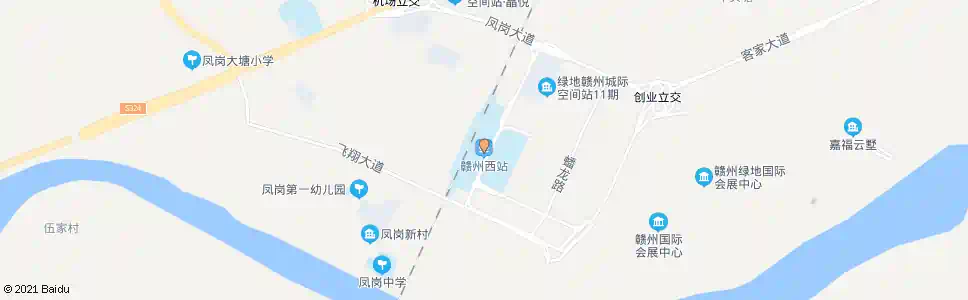 赣州西河车站_公交站地图_赣州公交_妙搜公交查询2025