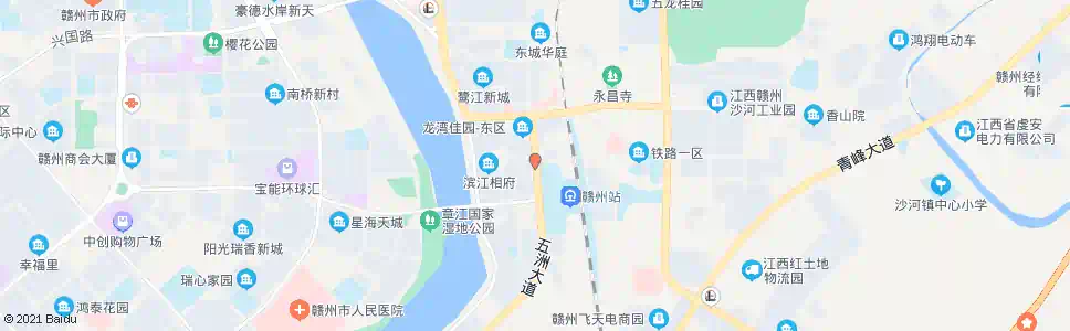 赣州站前大道北_公交站地图_赣州公交_妙搜公交查询2025