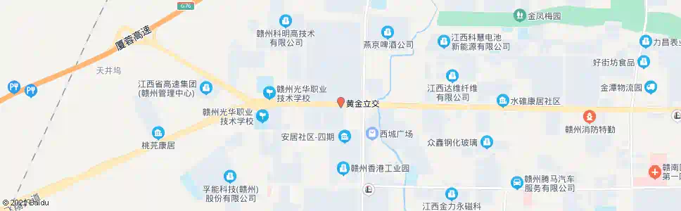 赣州杨坑_公交站地图_赣州公交_妙搜公交查询2025