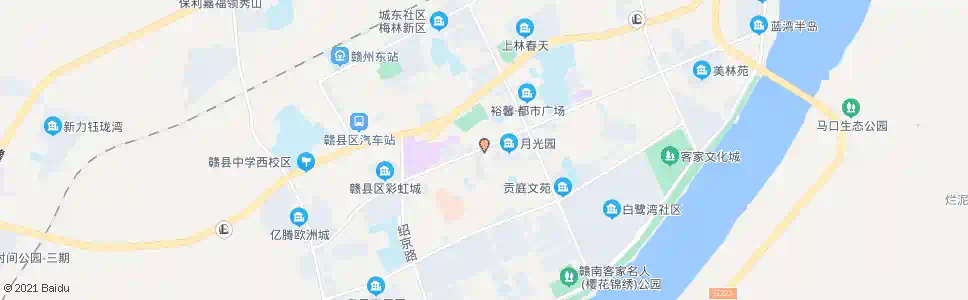 赣州赣县工商银行_公交站地图_赣州公交_妙搜公交查询2025