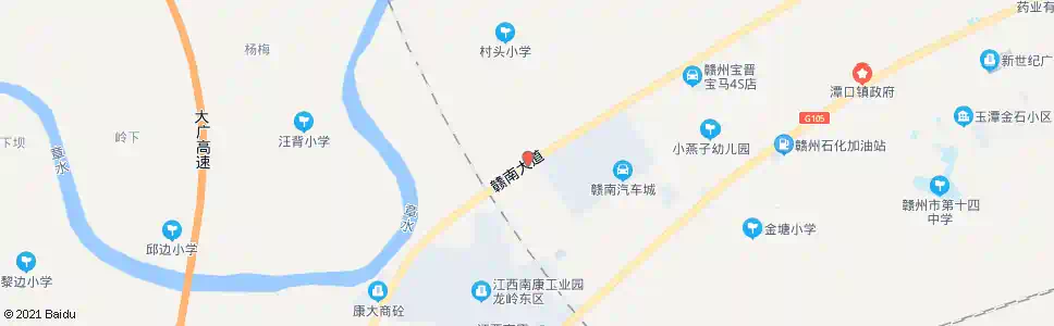 赣州村头村南_公交站地图_赣州公交_妙搜公交查询2025