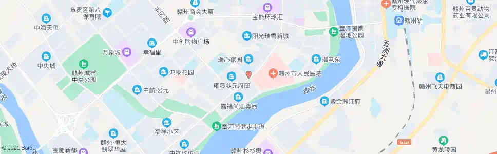 赣州叶坪路_公交站地图_赣州公交_妙搜公交查询2025