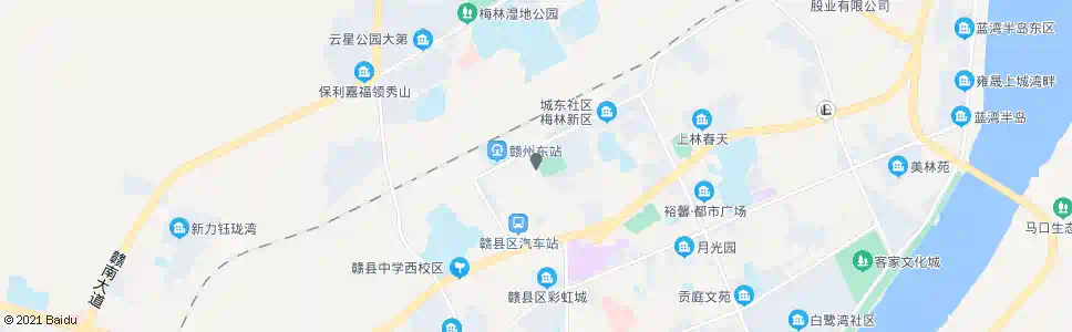 赣州赣县人民广场_公交站地图_赣州公交_妙搜公交查询2025