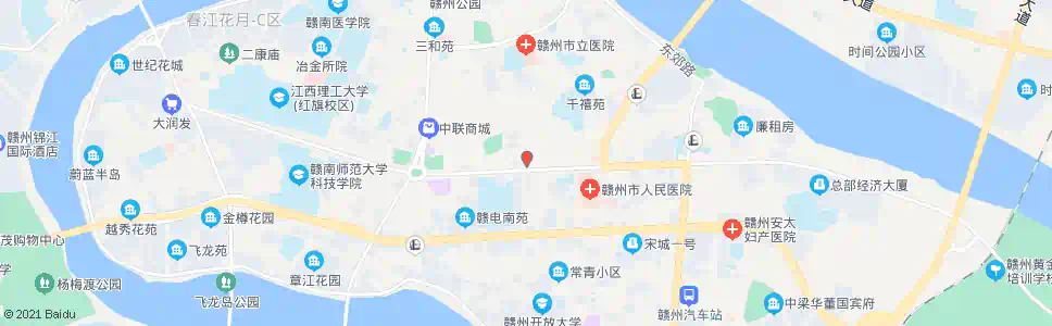 赣州赣龙大酒店_公交站地图_赣州公交_妙搜公交查询2025