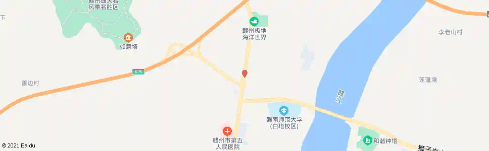 赣州赣州北高速公路口_公交站地图_赣州公交_妙搜公交查询2025