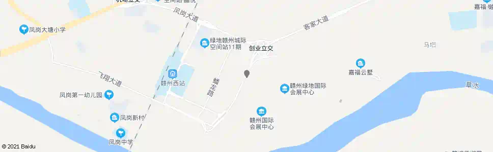 赣州黄金大道(客家大道)_公交站地图_赣州公交_妙搜公交查询2025