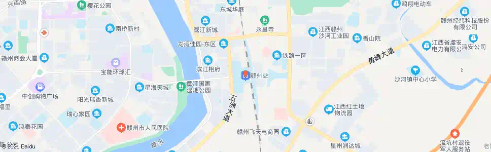 赣州沙河镇_公交站地图_赣州公交_妙搜公交查询2025