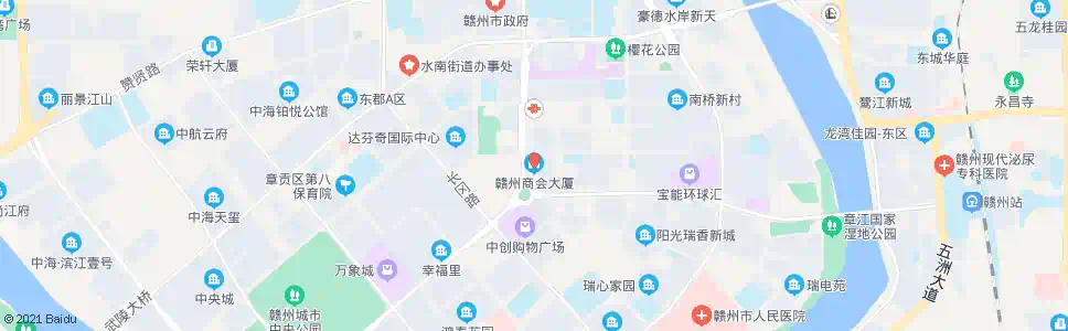 赣州商会大厦_公交站地图_赣州公交_妙搜公交查询2025