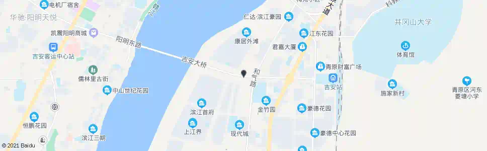 吉安吉安大桥_公交站地图_吉安公交_妙搜公交查询2025
