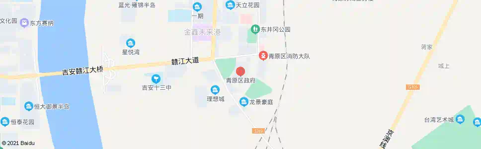 吉安青原区行政中心_公交站地图_吉安公交_妙搜公交查询2025