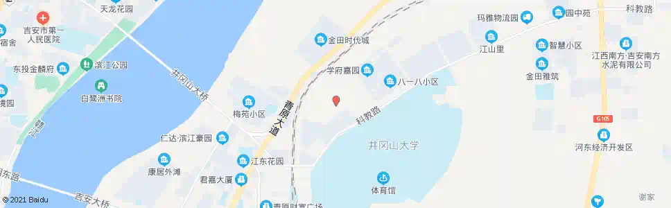 吉安梅林工业园_公交站地图_吉安公交_妙搜公交查询2025