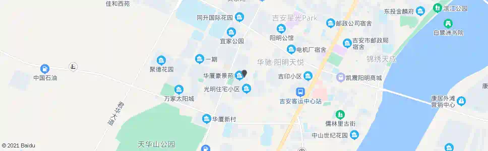 吉安福音堂_公交站地图_吉安公交_妙搜公交查询2025