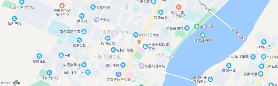 吉安鹭洲路口_公交站地图_吉安公交_妙搜公交查询2025