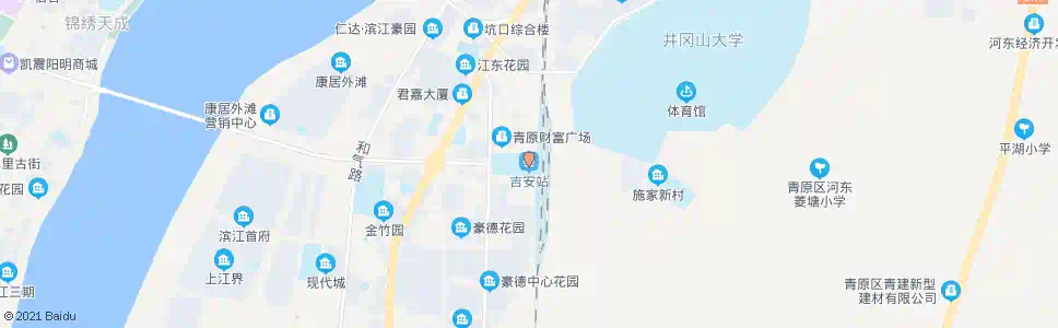 吉安青原工业园_公交站地图_吉安公交_妙搜公交查询2025