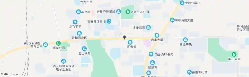吉安富川路口_公交站地图_吉安公交_妙搜公交查询2025