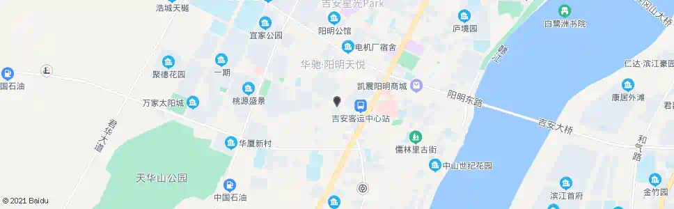 吉安云天宾馆_公交站地图_吉安公交_妙搜公交查询2025