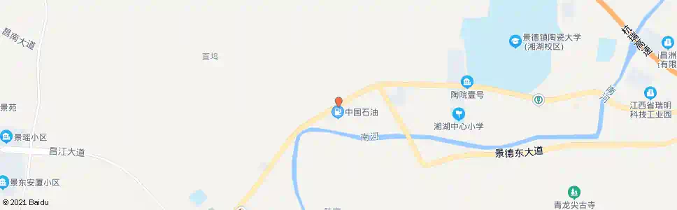 景德镇白虎湾_公交站地图_景德镇公交_妙搜公交查询2025