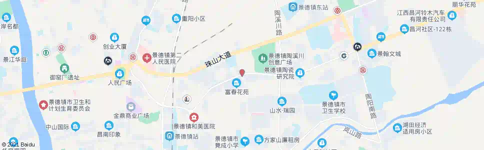 景德镇陶机厂_公交站地图_景德镇公交_妙搜公交查询2025