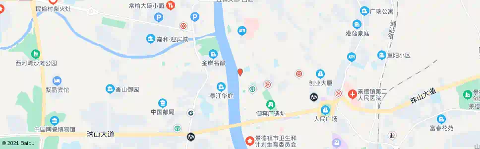 景德镇中渡口_公交站地图_景德镇公交_妙搜公交查询2025