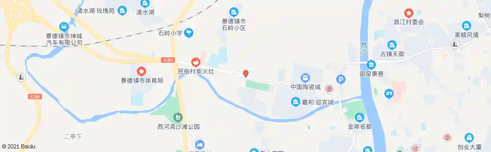 景德镇神火_公交站地图_景德镇公交_妙搜公交查询2025