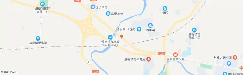 景德镇新村_公交站地图_景德镇公交_妙搜公交查询2025