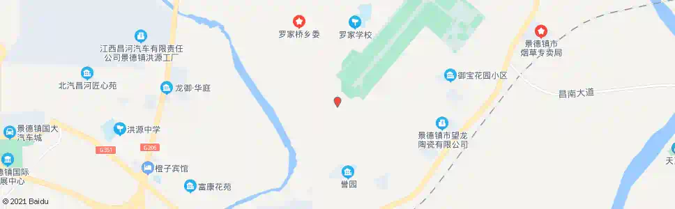 景德镇查家坂_公交站地图_景德镇公交_妙搜公交查询2025