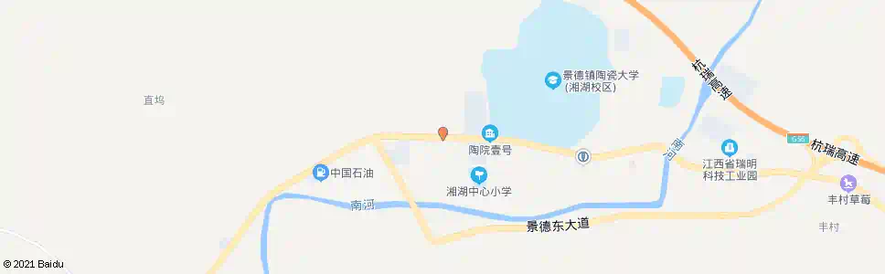 景德镇下街_公交站地图_景德镇公交_妙搜公交查询2025