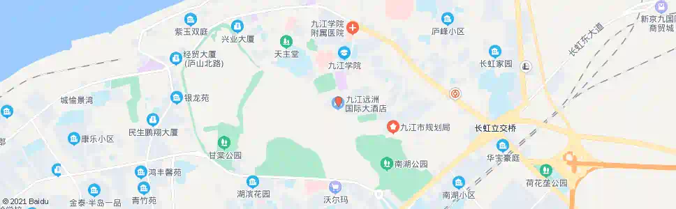九江远州大酒店_公交站地图_九江公交_妙搜公交查询2025