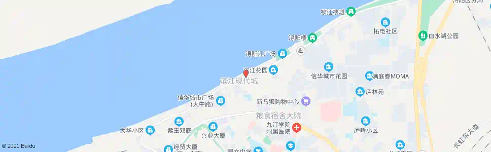 九江百岁坊_公交站地图_九江公交_妙搜公交查询2025