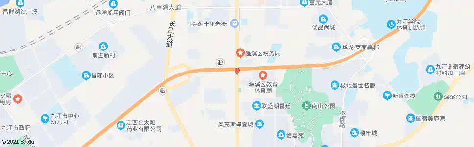 九江昌九路口_公交站地图_九江公交_妙搜公交查询2025