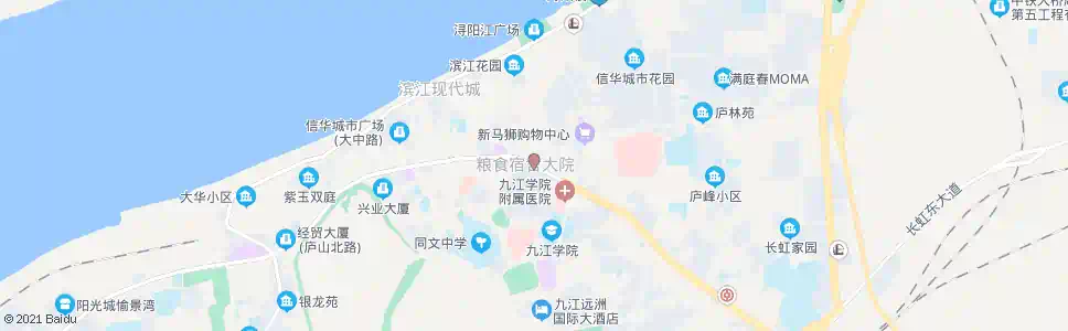 九江龙山小学_公交站地图_九江公交_妙搜公交查询2025