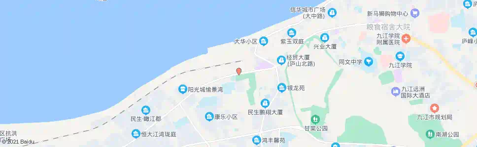 九江月亮湾_公交站地图_九江公交_妙搜公交查询2025