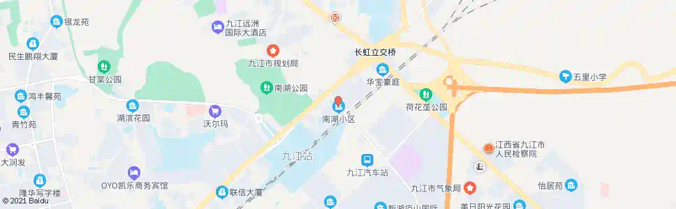 九江南湖小区_公交站地图_九江公交_妙搜公交查询2025