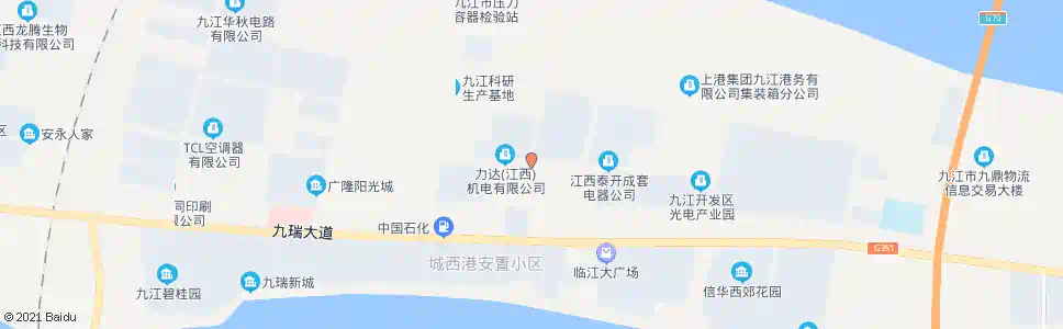 九江海扬公司职工专用站_公交站地图_九江公交_妙搜公交查询2025