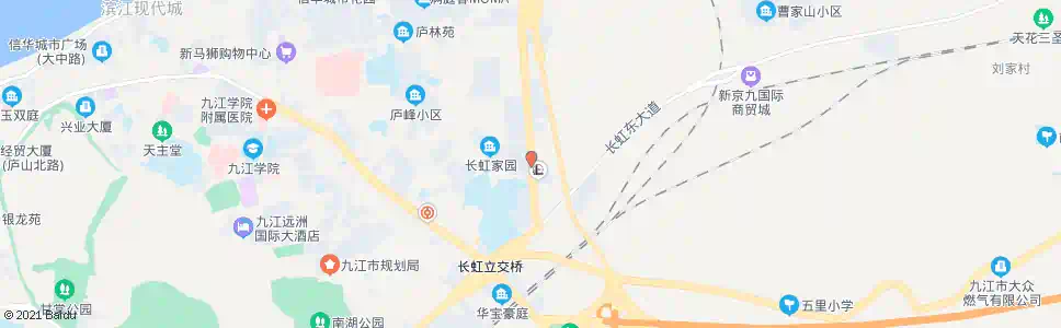 九江长虹家园(天马建材家俱城)_公交站地图_九江公交_妙搜公交查询2025